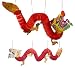 Two (2) Chinese Paper Dragon Decorations