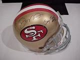 Joe Montana & Jerry Rice Autographed Hand Signed Official Fullsize 49ers Helmet