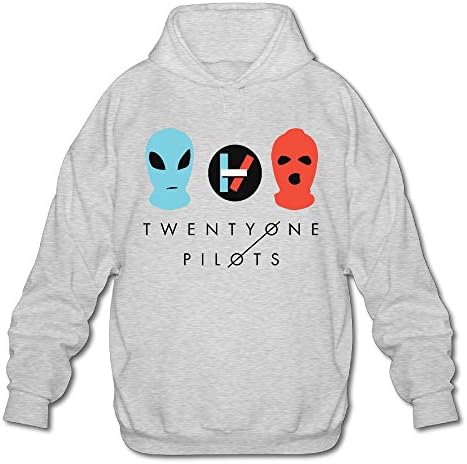 Twenty One Pilots Skull Cotton Boys Sweatshirt Ash