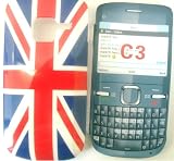 Accessory Master - Coque de protection arrière drapeau UK / d'Angleterre / motif Drapeau Anglais pour Nokia C3