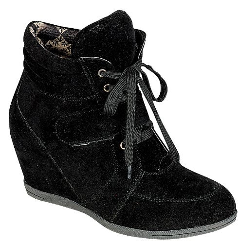 Reneeze BEATA-02 Womens Wedge Sneaker Booties