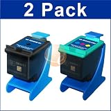 2-Pack HP 92 / 93 (C9362W / C9361W) Remanufactured Black & Color Ink Set
