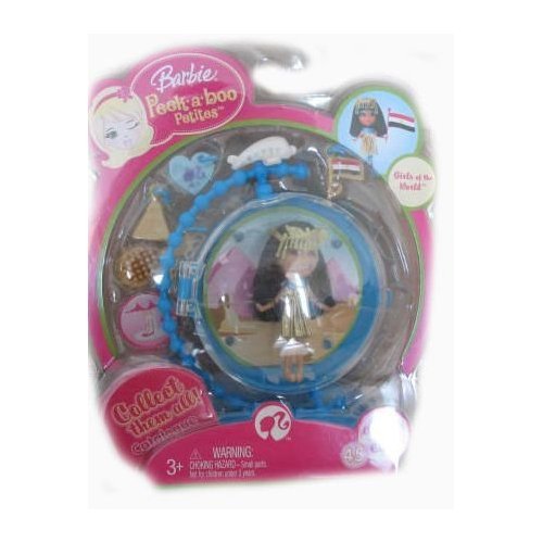 51enn0EluaL Barbie Peekaboo Petites #45 Girls of the World Chione of Caira Doll
