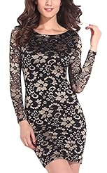 Floral Print Vintage Lace Club Dress/Party Dress/Jumpsuit 