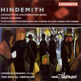Hindemith: Violin Concerto / Symphonic Metamorphosis After Themes By Carl Maria Von Weber