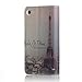 ATC Lumsing Wallet Leather Case stand with Credit ID Card slot Holder Cover Pouch For iPhone 4 4S with free screen protector- Light Blue+Coffee+Beige