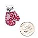 Boxing Gloves Breast Cancer Awareness Pink Ribbon Brooch Pin for Mothers Daughters