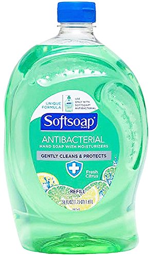 Softsoap Antibacterial Liquid Hand Soap, Fresh Citrus 56 oz