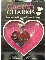 A Personal Bracelet/necklace/keychains Name Charm: Mackenzie