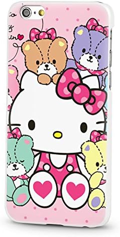 iPhone 6 (4.7 inch) Hello Kitty Slim Fit Hard Case Cover (Teddy Bears)