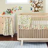 Skip Hop 4-Piece bumper-free Crib Bedding Set, Treetop Friends Skip Hop 4-Piece bumper-free Crib Bedding Set, Treetop Friends