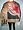 Medium Carmine And Black Jamavar Indian Reversible Pashmina Shawl,wrap Free Shipp Image #4