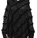2LUV Women's Two-Tone Pullover Poncho With Fringe Trim