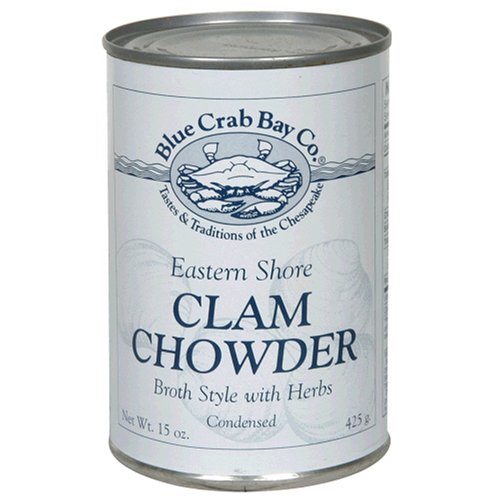 Blue Crab Bay Co. Eastern Shore Clam Chowder, 15-Ounces (Pack of 6) by Blue Crab Bay Co.