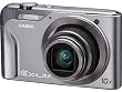 Casio EXILIM EX-H10 SR Digitalkamera (12 Megapixel, 10-fach opt. Zoom, 7,6 cm (3 Zoll) Display, Bildstabilisator) silber