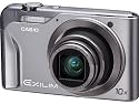 Casio EXILIM EX-H10 SR Digitalkamera (12 Megapixel, 10-fach opt. Zoom, 7,6 cm (3 Zoll) Display, Bildstabilisator) silber