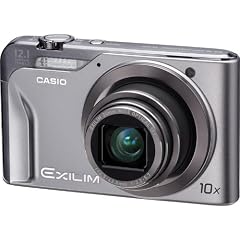 Casio EXILIM EX-H10 SR Digitalkamera (12 Megapixel, 10-fach opt. Zoom, 7,6 cm (3 Zoll) Display, Bildstabilisator) silber