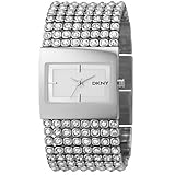 DKNY Women's NY4661 Crystal Accented Stainless Steel Watch