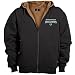 Jacksonville Jaguars Black Craftsman Workman's Full Zip Hoody Sweatshirt
