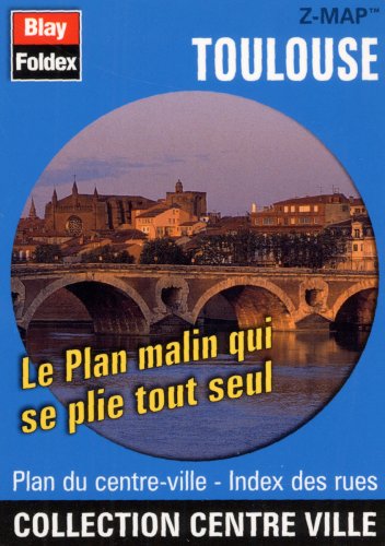 City Travel Guides Discounted  Livres : Plan de centre-ville : Toulouse (avec un index)