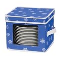 Whitney Design 534SF Holiday Dinnerware Storage Chest for Salad Plates/Bowls
