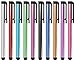 Maeline Wholesale Bulk Lot Stylus Variety Pack Universal Touch Screen Capacitive for Phone 6/6s 6plus 6s Plus Galaxy S5 S6 S7 Edge S8 Tablet Watch (10 Pack, Stylus Only)