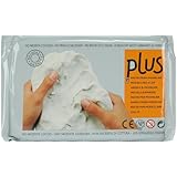 ACTIVA Plus Clay Natural Self-Hardening Clay White 2.2 pounds