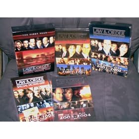 Law and Order SVU Special Victims Unit Seasons 1-5 Bundle