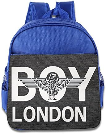 DHome Lon Don Boy Unisex Knapsack School RoyalBlue