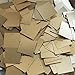 25mm Square Sequins Gold Matte Silk Frost Loose Paillettes