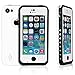 iPhone 5C WaterProof Case, iPhone 5C Case, Zoumba Waterproof Phone Case Cover For Apple iPhone 5C Shock-Absorbing Bumper Dirtproof SnowProof - White