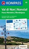  : Val di Non / Nonstal 1 : 50 000: Passo Mendola / Mendelpass. Escursioni - bike - sci alpinismo / Wandern - Rad - Skitouren