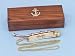 Brass/Copper Bosun Whistle 6 w/Box - - Nautical Decorative Gift Solid Brass Home Nautical Decor - Executive Promotional Gift