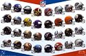 NFL Helmets Entertainment Poster Print, 34x22