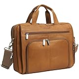 Kenneth Cole Reaction Business and Luggage Columbian Leather Expandable Computer Case