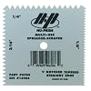 Marshalltown 6286 Plastic Notched Spreader with Tapered Edge