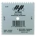 Marshalltown 6286 Plastic Notched Spreader with Tapered Edge