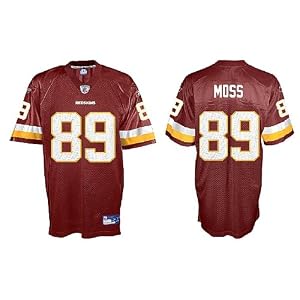 Santana Moss Washington Redskins Youth Garnet NFL Equipment Replica Football Jersey By Reebok by 