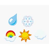SUPERSHAPES STICKERS WEATHER by Trend