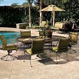OW Lee Avalon Micro Mesh Patio Dining Set - Seats up to 6 - AV-5A-SP-44-GR23A