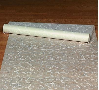 Fun express polyester two hearts wedding aisle runner -…