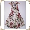 ladydress-Ｗ00820  新作　ロング　花柄　ワンピース【春ワンピ】 【レディース　ワンピース】 【通販　ワンピース】【ワンピース　セール】【マキシ　ワンピース】 【マタニティ　ワンピース】