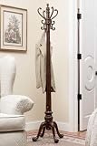 Barrier Reef Coat Rack 72hx19d Warm Brown