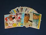 25 Different Vintage St. Louis Cardinals Topps Baseball Cards from 1955-1969 - Shipped in Protective Display Album!