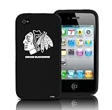 NEW TRIBECA FVA3975 SILICONE JACKET IPHONE4 CHICAGO BLACKHAWKS - FVA3975