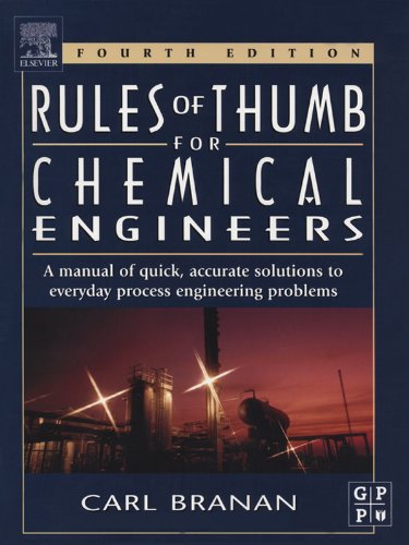 rules of thumb for chemical engineers