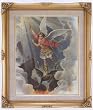 Saint Michael Archangel by Simeone Framed Art, 16" x 20" - MADE IN ITALY