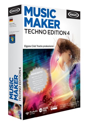 MAGIX Music Maker Techno Edition 4 MAGIX Music Maker Techno Edition 4