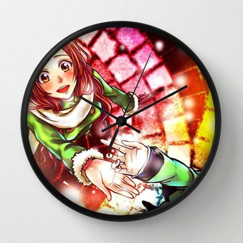 Billiefeng Inoue Orihime Ulquiorra Schiffer Bleach Black Frame 10 Inch Wall Decoration Wall Clock