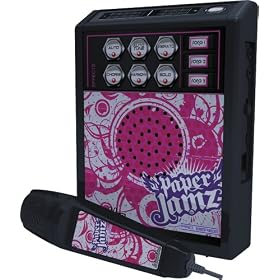 Paper Jamz Rock Girl Pro Microphone (Pink)